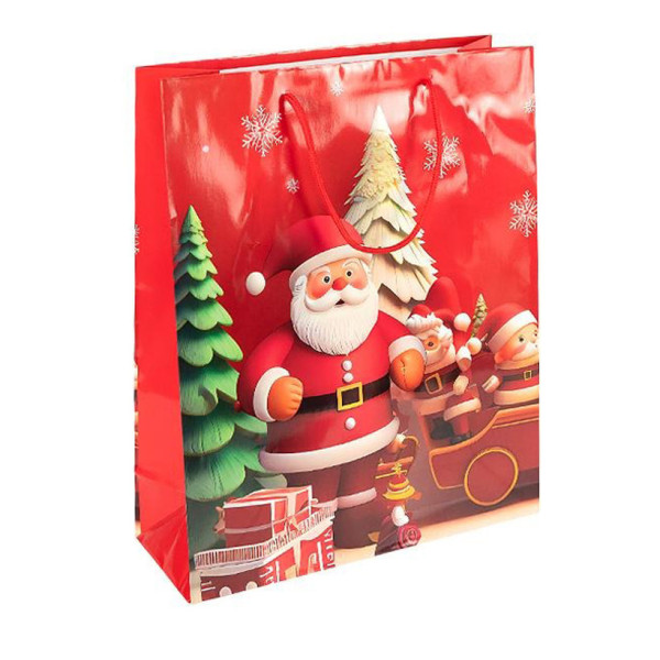 Пакет подарунковий "Новий Рік" 2571-2-1 розмір 26х32х10 см Пакет подарунковий "Новий Рік" 2571-2-1 розмір 26х32х10 см