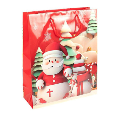 Пакет подарунковий "Новий Рік" 2571-2-3 розмір 26х32х10 см Пакет подарунковий "Новий Рік" 2571-2-3 розмір 26х32х10 см