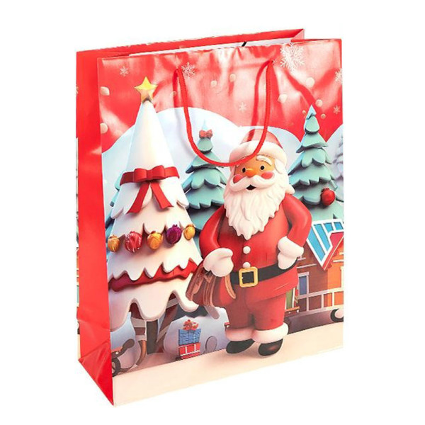 Пакет подарунковий "Новий Рік" 2571-2-4 розмір 26х32х10 см Пакет подарунковий "Новий Рік" 2571-2-4 розмір 26х32х10 см