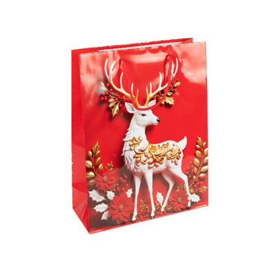 Пакет подарунковий "Новий Рік" 2578-2 розмір 18х215х8 см