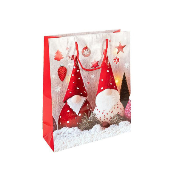 Пакет подарунковий "Новий Рік" 2575-1 розмір 18х215х8 см