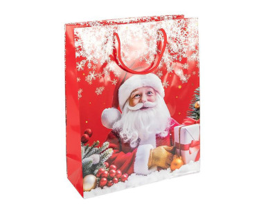 Пакет подарунковий "Новий Рік" 2565-2-3 розмір 26х32х10 см