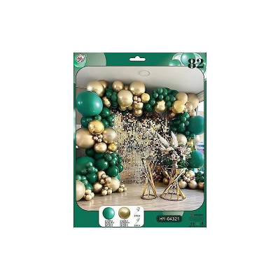 Набір повітряних куль для створення фотозони HY-04321 82 шт
