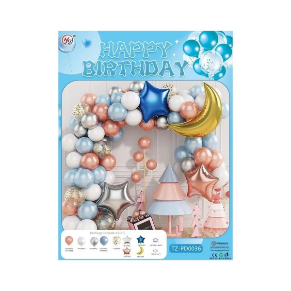 Набір повітряних куль для створення фотозони TZ-PD0036 82 шт