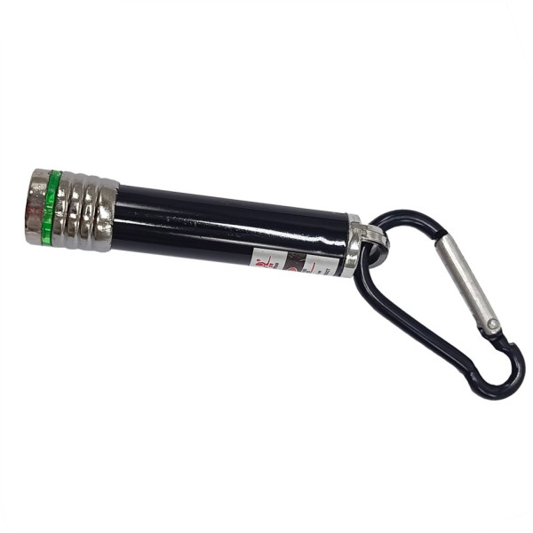 Дитячий Ліхтарик-брелок MK 4270 лазерна указка розмір 7 см Чорний