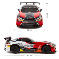 Автомобіль на радіоуправлінні KS Drive 16599OB 1:24 2.4 ГГц (Ghz) червоний