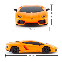Автомобіль на радіокеруванні LAMBORGHINI AVENTADOR LP 700-4 KS DRIVE 124GLBO світяться фари