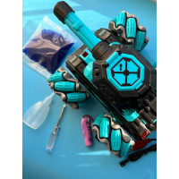 Танк на радіокеруванні KT907A(Turquoise) стріляє гелем звук світло