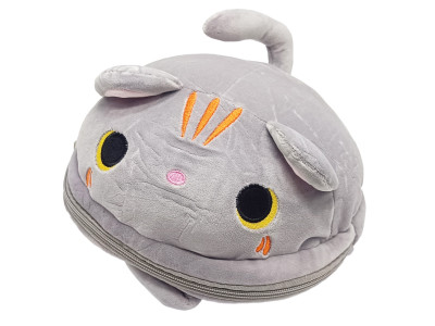 Рюкзак дитячий "Big CAT" FG231104050P застібка-блискавка 1 відділення вушка Сірий