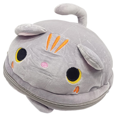 Рюкзак дитячий "Big CAT" FG231104050P застібка-блискавка 1 відділення вушка Сірий