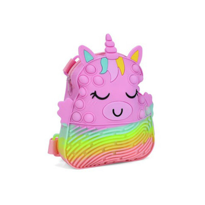 Дитяча сумочка-рюкзачок "Єдиноріг" 9882(Violet) розмір 20 см
