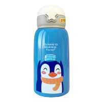 Термос-поїльник з силіконовою трубочкою Пінгвін MGZ-0311-1 600 мл