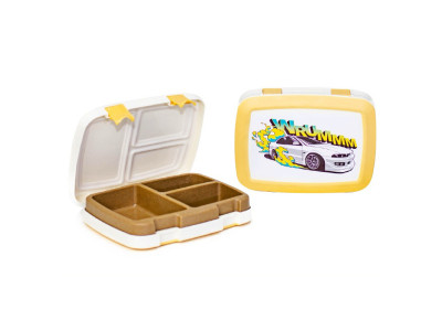 Дитячий Ланч-бокс "Wrumm" 01550/05 кришка на защіпках