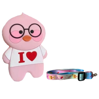 Сумочка силіконова C4352 каченя Рожевий