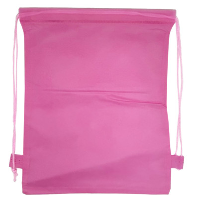 Дитяча сумка для взуття MK 3113(Pink) на затяжці розмір 28х36 см