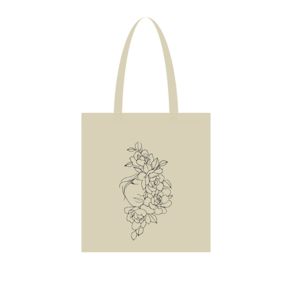 Екосумка для покупок "Півонії" Сумка-шоппер 190CCT-2 38 x 42 см (190г/м2)