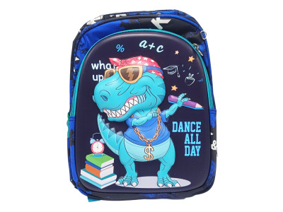 Рюкзак дитячий "Dance All Day" T2627(Turquoise) застібка-блискавка 2 відділення Рюкзак дитячий "Dance All Day" T2627(Turquoise) застібка-блискавка 2 відділення