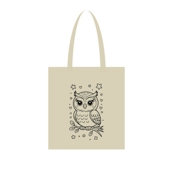 Екосумка для покупок "Сова" Сумка-шоппер 190CCT-3 38 x 42 см (190г/м2)