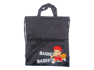 Дитяча сумка для взуття "Basketball" 2-54-3(Black) 40 x 35 см Дитяча сумка для взуття "Basketball" 2-54-3(Black) 40 x 35 см