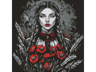 Алмазна мозаїка "Жіноча сила" AMO8223 40х40 см