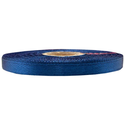Атласна стрічка для рукоділля АБ-116 06 см x 23 м сапфіровий