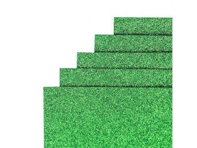 Фоаміран для творчості А4 17GLA4-011 зелений 17х01 мм