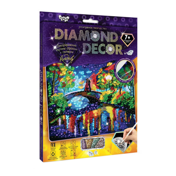 Набір креативної творчості Рандеву DD-01-07 "DIAMOND DECOR" Набір креативної творчості Рандеву DD-01-07 "DIAMOND DECOR"