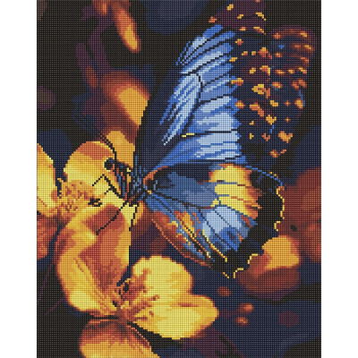 Алмазна мозаїка "Мерехтіння крил" AMO8287 40х50 см
