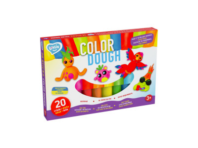 Набір для ліплення з тістом Color Dough 41204 20 стиків