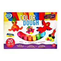 Набір для ліплення з тістом Color Dough 41204 20 стиків