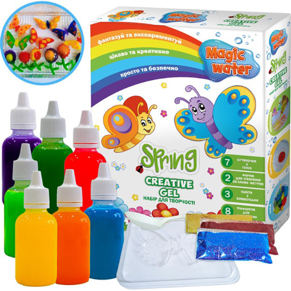 Набір для творчості "Magic water Creative gel SPRING" MV6031-04 Набір для творчості "Magic water Creative gel SPRING" MV6031-04