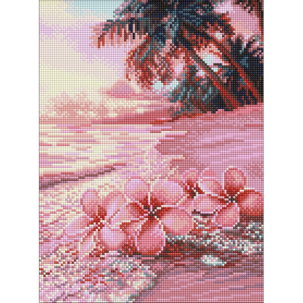 Алмазна мозаїка "Рожевий пляж" ©art_selena_ua AMO8222 30х40 см Алмазна мозаїка "Рожевий пляж" ©art_selena_ua AMO8222 30х40 см