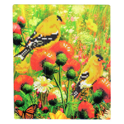 Алмазна мозаїка "Літо" 177085 картон неповна викладка 21х25 см