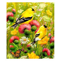 Алмазна мозаїка "Літо" 177085 картон неповна викладка 21х25 см