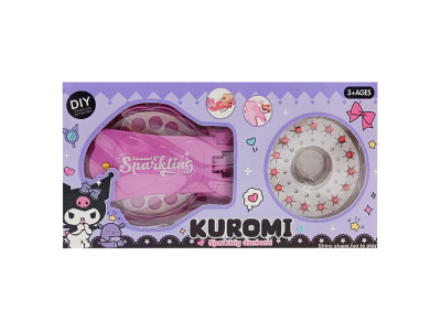 Набір для творчості "Kuromi" DM249-132(Violet) пристрій для кріплення страз стрази Набір для творчості "Kuromi" DM249-132(Violet) пристрій для кріплення страз стрази