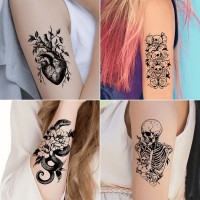 Набір дитячих тимчасових татуювань "Чорні міні №5" black-tattoo-mini-set-5-T