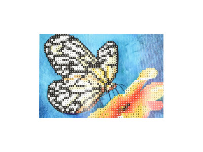 Алмазна мозаїка "Чарівний метелик" YAB28690 10х15 см Алмазна мозаїка "Чарівний метелик" YAB28690 10х15 см