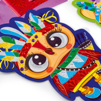 Набір для творчості "Foil Art Шалені індіанці" VT4433-09 фольга шпатель стрази