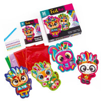 Набір для творчості "Foil Art Шалені індіанці" VT4433-09 фольга шпатель стрази