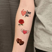Набір тимчасових тату "Кольорові міні №2" color-tattoo-mini-set-2-30-F30 30 штук розмір 95 х 95 см Набір тимчасових тату "Кольорові міні №2" color-tattoo-mini-set-2-30-F30 30 штук розмір 95 х 95 см