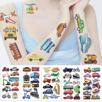Набір тимчасових тату "Транспорт №1" transport-tattoo-1-10 10 штук розмір 12 х 7 см Набір тимчасових тату "Транспорт №1" transport-tattoo-1-10 10 штук розмір 12 х 7 см