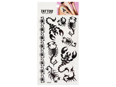 Тимчасове татуювання "Скорпіони Tattoo" 1020-HM283 Тимчасове татуювання "Скорпіони Tattoo" 1020-HM283