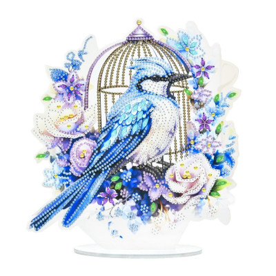 Набір для творчості алмазна мозаїка "Вільний політ" YKLZ15277 на підставці 25х25 см