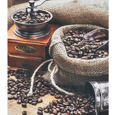 Алмазна мозаїка "Тепло кави" HEG87060 30х40 см