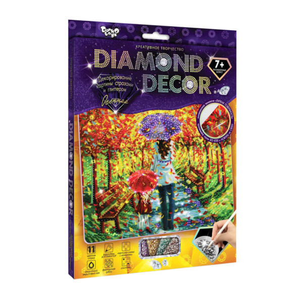 Набір креативної творчості Осіння DD-01-08 "DIAMOND DECOR"