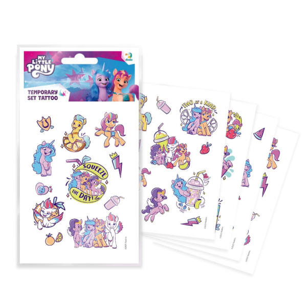 Набір дитячих тимчасових татуювань "My Little Pony" 200438 4 аркуші