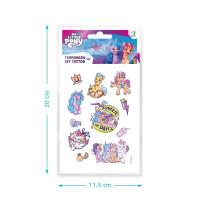 Набір дитячих тимчасових татуювань "My Little Pony" 200438 4 аркуші