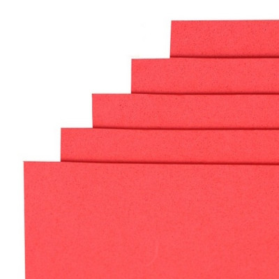 Фоаміран для творчості А4 15A4-7008 червоний 15 мм 10 аркушів