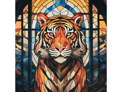 Алмазна мозаїка "Могутній погляд" DEEX16291 не повна викладка 30х30 см Алмазна мозаїка "Могутній погляд" DEEX16291 не повна викладка 30х30 см