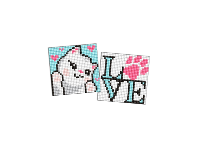 Алмазная мозаїка "Мила кішечка" AMG1046 на магнітній основі 9x9 см Алмазная мозаїка "Мила кішечка" AMG1046 на магнітній основі 9x9 см